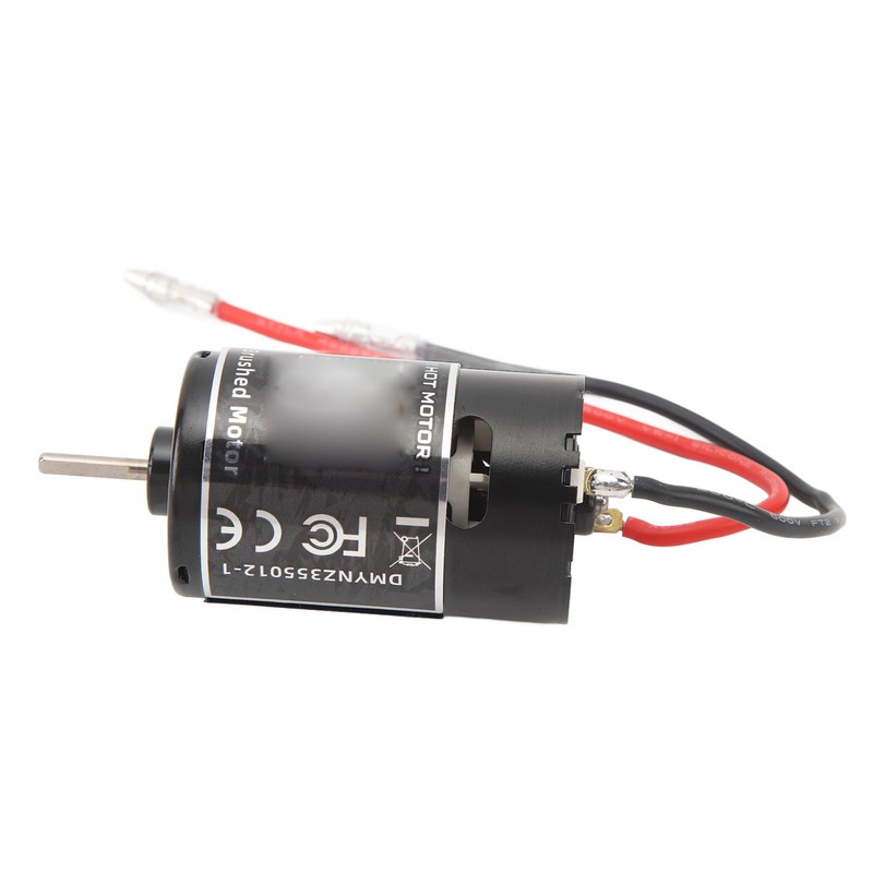 550 12T Brushed Motor with 60A Brushed ESC for ARRMA
