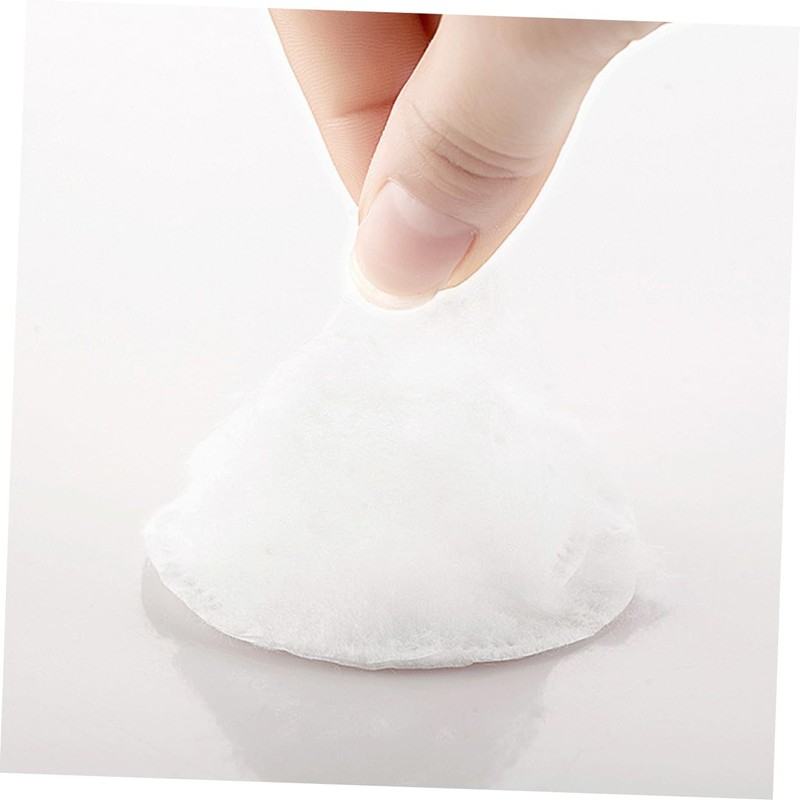 WOONEKY 60pcs Round Makeup Remover Pads Triple Layer Facial Pads