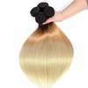 Ombre Bundles 1B/27/613 Three Tone Bundles straight Brazilian Remy Hair