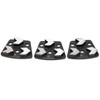3 x Diamond Grinding Shoes, 16# Black Trapezoidal Diamond Grinder