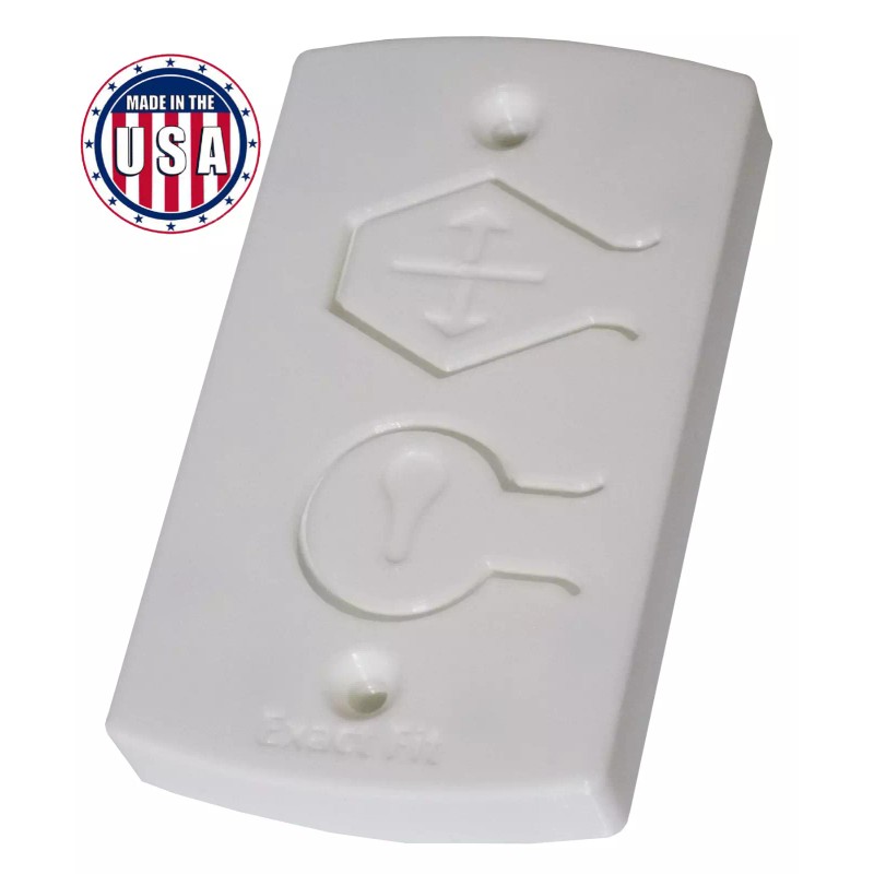 Wayne Dalton White Cover for Wayne Dalton Wall Station 309961