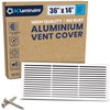 36x14 Inch (Duct Opening) Air Return Vent Cover Decorative –