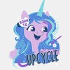 CafePress MLP Izzy Born to Upcycle Medium Die Cut Sticker,