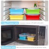 Collapsible Food Storage Containers with Airtight Lid, 27 oz, Kitchen