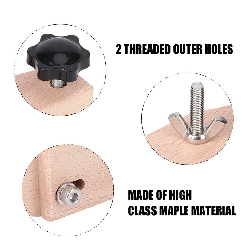 Guitar Bridge Clamp Maple Luthier Maintenance Tools Install Repair Replace