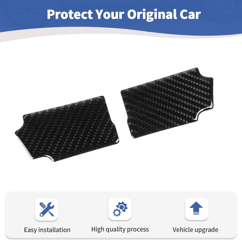 RT-TCZ for Mustang Carbon Fiber Inner Door Handle Bowl Trim