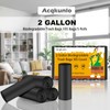 2 Gallon Mini Trash Bag Black-Biodegradable - Small Garbage Bags