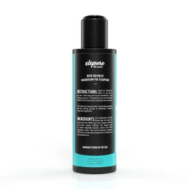 Natural Magnesium Lotion - Highest Potency - Over 1800 MG/oz - 300 mg/TSP - Not Water Based -elepure Pure Elements - 8 oz - Made in USA