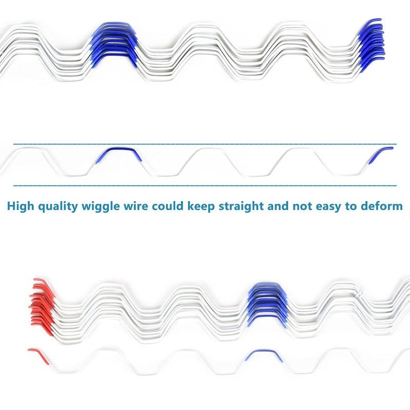 letsFix Greenhouse Wiggle Wire Spring Wire Work with Lock Channel,