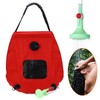 20L Folding Solar Heated Shower Bath Bags with Hose Shower