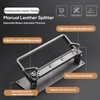 DIUDUS Leather Splitter, Leather Skiver Peeler, Manual Skiving Machine, Peeling