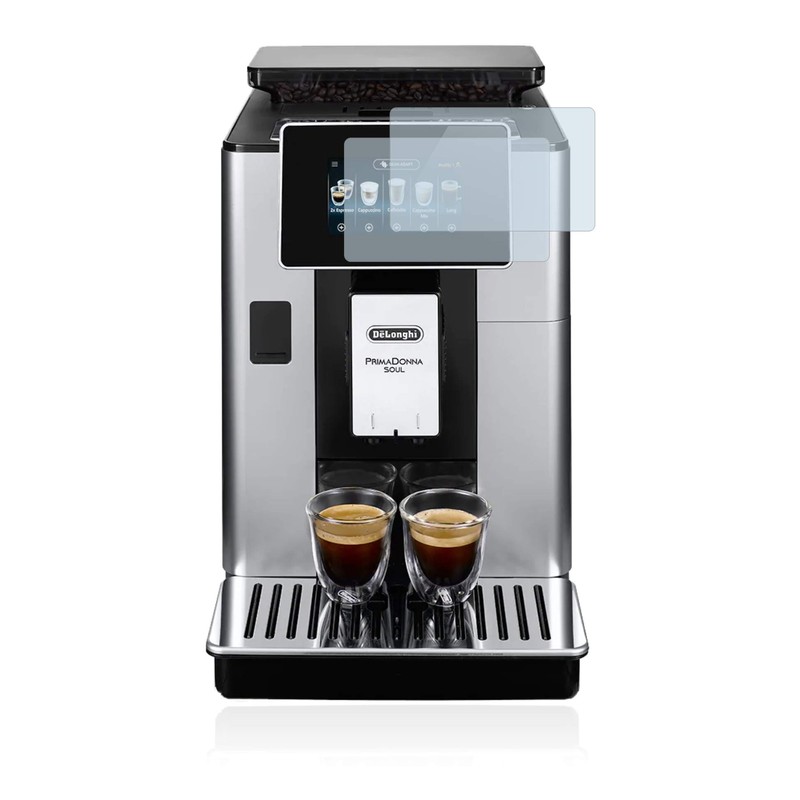 BROTECT Anti-Glare Screen Protector for DeLonghi PrimaDonna Soul ECAM610.74.MB (Pack