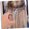 KONTONTY 1 Pair Hair Extension Pliers Stainless Steel Bonding Tool