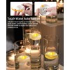 Auemaniliy 48-Pack 2” Floating Candle, 200 Hour Water Activated Warm