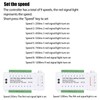 9 Modes LED Motion Sensor Stair Light Controller DC12-24V Speed