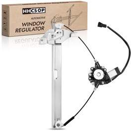 HHCSOP Front Left Driver Side Power Window Regulator w/Motor Replacement for 2006 2007 2008 2009 2010 2011 2012 2013 Chevy Impala, 2014 2015 2016 Impala Limited Sedan Replaces# 748-172