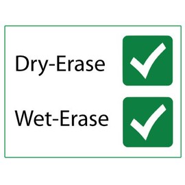 Earth Green 5-Column Dry & Wet Erasable Sticky-Note Wall Planner 24 in. X 38 in.