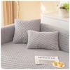 asskanaer Soft Thick Plush Sofa Cover for 1 2 3