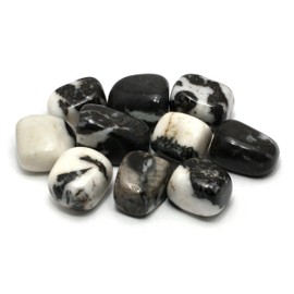 CrystalAge Zebra Jasper Tumble Stone (20-25mm) - Single Stone