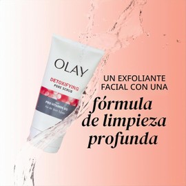 Olay Limpiador Facial Exfoliante Regenerist Desintoxicante de Poros, 150 ml, pack de 3