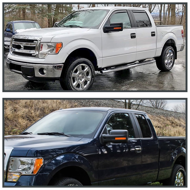 Spec-D Tuning Power+Heated w/LED Turn Signal+Puddle Lamp Left Driver Side