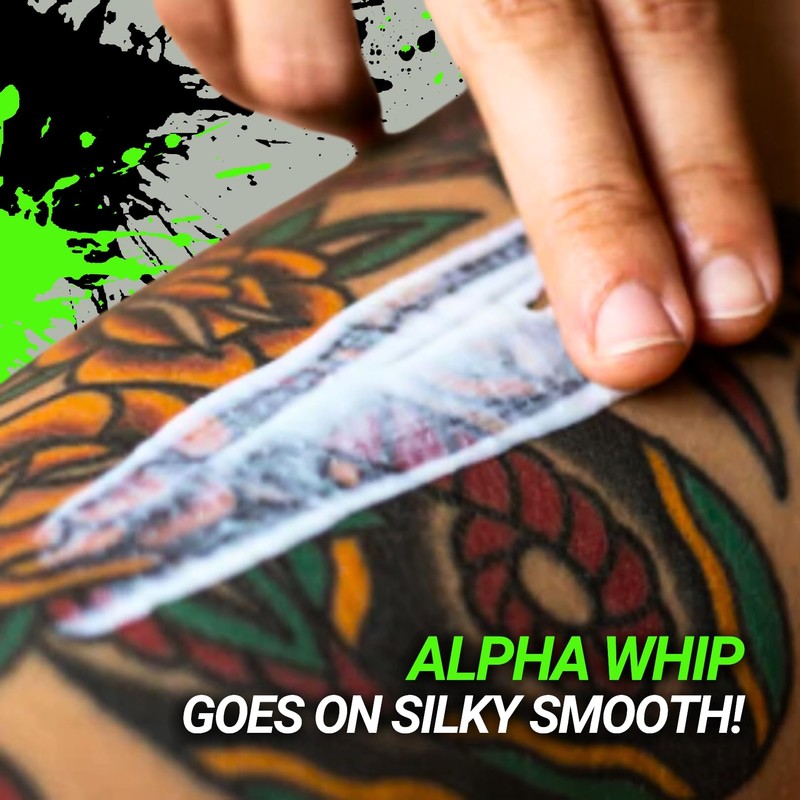 Alpha Whip Premium Tattoo Aftercare Product (Two 3.4oz Tubes)