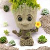ZEshops Mini Groot Figurine Miniature Model Home Accessories Decompression Artefact