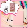 Lanties 32 Pack Rubber Block Stamp Making Kit Include 4