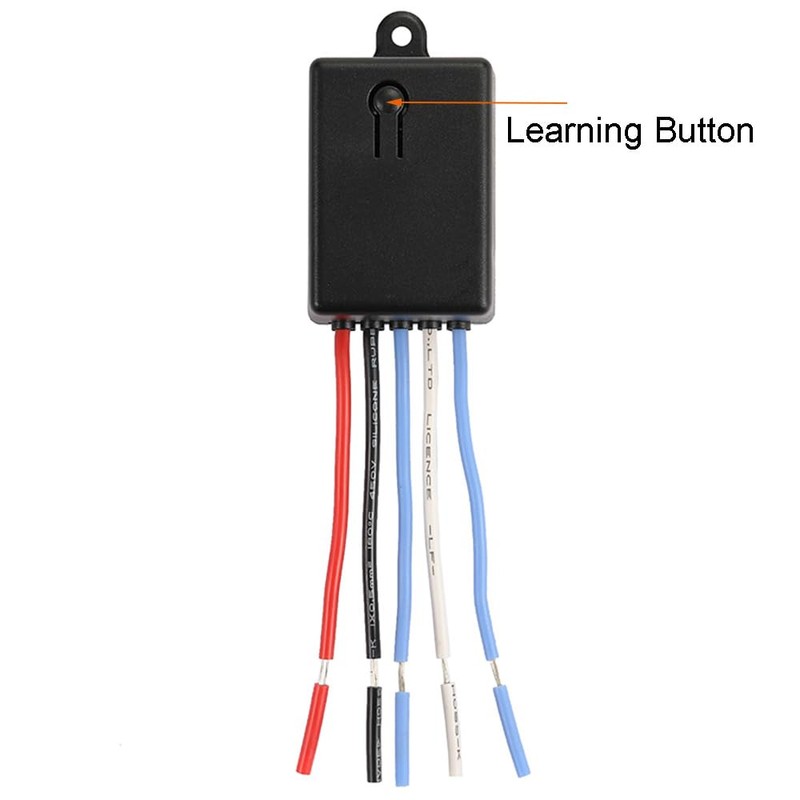 QIACHIP 12 V Wireless Switch with Remote Control, Wireless Relay
