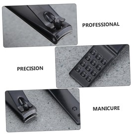 BIUDECO 10pcs Nail Clippers Carbon Steel Pedicure Trimmer with Skid Handle Portable Manicure Nippers for Easy Nail Care the Go