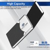 DMFLY Business Card Holder, Metal Slim Business Card Case, Pocket