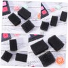 OHPHCALL 4 Pack Makeup Sponges Bruising Stippling Sponge Black Dense