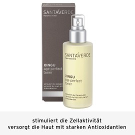 Santaverde XINGU age perfect toner / anti-ageing facial toner / facial tonic / regenerating and revitalising / moisturising and smoothing / for demanding and stressed skin / 100 ml