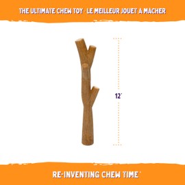 The Chew Club Powerbone Throw Stick 12"