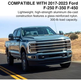 VEHITO For 2017-2022 Ford F-250 F-350 Super Duty Rear Retractable Bed Step 75313-01A