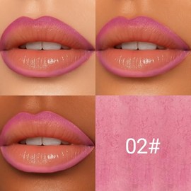 Erinde Lápiz Delineador de Labios Líquido de Precisión, Delineador de Labios Mate Resistente al Agua y de Larga Duración, Tinte de Labios a Prueba de Manchas Durante Todo el Día,#02