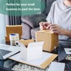 Eupako 6x4x4-Small-Shipping-Boxes-30-Pack-White-Corrugated-Box-Mailers, Cardboard Boxes for Packaging Small Business, Mailing