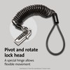 Kensington Slim Portable Combination Lock for Standard Slot, Lockhead Security