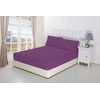 Super King Purple/Aubergine 16"/40CM Extra Deep Fitted Sheet 14 Colours