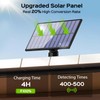 Adiding Solar Outdoor Lights, 202 LEDs Flood Lights with 16.4