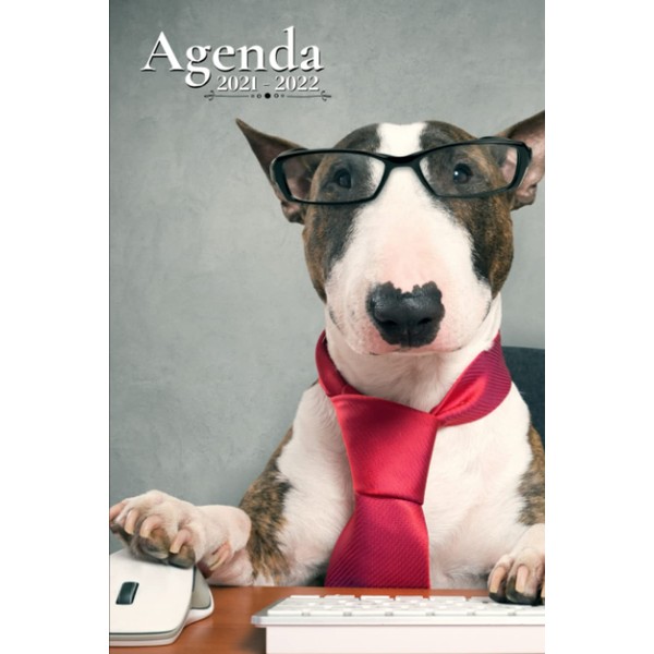 Agenda Escolar 2021-2022: Perro | Agenda semanal tamaño A5 para