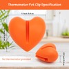 Windspeed Thermometer Pot Clip Holder(No Thermometer Include), 2Pcs Candy Thermometer