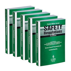 Federal Motor Carrier Safety Regulations Pocketbook 5-pk. (Softbound, English, 5"x7") - FMCSR Handbook Gives Drivers Easy Access to Federal Motor Carrier Safety Regulations - J. J. Keller & Associates