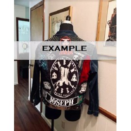 Unbranded BIKER ROCKER PATCH SANDWICH MAKER  12"X3" motorcycle jacket leathers harley vest