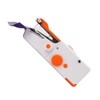 Handheld Sewing Machine Orange Portable Mini DIY Ergonomic Handle Electric