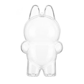 for 17 cm Doll Protective Case,6.7in Portable dust-Proof mini Doll Transparent Display Box, Blind Box Doll Plastic Protective Cover，Plush Toy Storage, Suitable for Fans and Collectors(Standing)