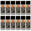 Fluid Film AS11B Undercoating Protection Rust Inhibitor Spray Can Black, 12 Pack