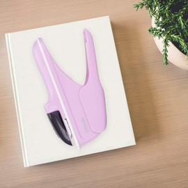 Stapleless Stapler Crimp No Holes, Small Stapler Stapleless Stapler Crimp No Holes Paper Crimper with 8 Pages Binding Capacity for Home and Office Use