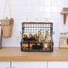 Yomjarl Coffee Bar Organizer Station,Coffee Pod Accessories Holder,Stackable Kitchen Storage