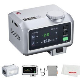 Godox iT30 Pro S iT30Pro S iT30Pro-S iT30ProS Mini Flash for Sony Camera, TTL Auto-Exposure, HSS 1/8000 Seconds, 2.4G Wireless Xsystem, 2.8" Full-Color Touchscreen (Silver)